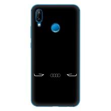 Силіконовий бампер з картинкою машини на Huawei P20 Lite (2019) (Сілует Audi)