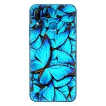 Силиконовый бампер с картинкой животных для Huawei P20 Lite (2019) – Крылья бабочек