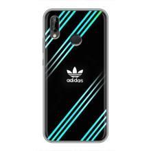 Чехлы Адидас для Huawei P20 Lite, Ane-L02 (AlphaPrint) (Адидас с полосами)