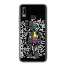 Чехлы для Huawei P20 Lite, Ane-L02 - Bearbrick Louis Vuitton (PREMIUMPrint) (Стиль Bearbrick)