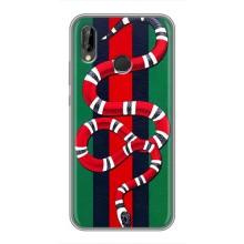 Чехлы ГУЧЧИ для Хуавей П20 Лайт (AlphaPrint) (Gucci змия)
