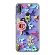 Чехлы с Цветами для Huawei P20 Lite, Ane-L02 (VPrint) (Цветочный дизайн)