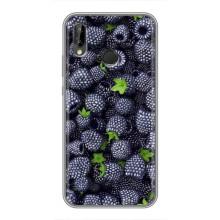 Чехлы с Фруктами для Huawei P20 Lite, Ane-L02 (VPrint) (Ежевика)