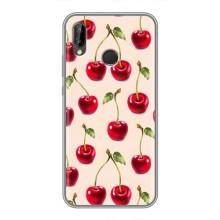 Чехлы с Фруктами для Huawei P20 Lite, Ane-L02 (VPrint) (Вишня)