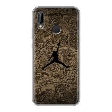 Чехлы для Huawei P20 Lite, Ane-L02 - с картинкой JORDAN (AlphaPrint) (Logo Jordan)