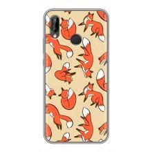 Чехлы с картинкой Лисички для Huawei P20 Lite, Ane-L02 (VPrint) (Лисички)
