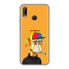 Чехлы с Обезьянами NFT для Huawei P20 Lite, Ane-L02 (AlphaPrint) (Скучающая Обезьяна NFT)