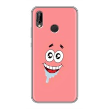 Чехлы с Патриком на Huawei P20 Lite, Ane-L02 (Мордочка Патрика)