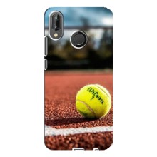 Чехлы с принтом Спортивная тематика для Huawei P20 Lite, Ane-L02 (Теннисный корт)