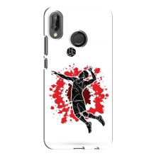 Чехлы с принтом Спортивная тематика для Huawei P20 Lite, Ane-L02 – Волейболист