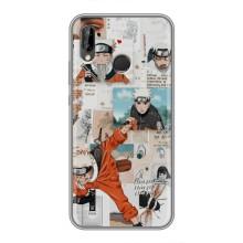 Чехлы с тематикой АНИМЕ для Хуавей П20 Лайт (VPrint) – Наруто Комиксы