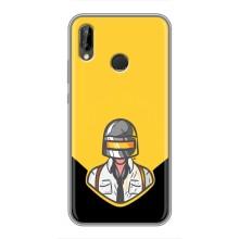 Чехол PUBG для Хуавей П20 Лайт (AlphaPrint) (Пабг в шлеме)