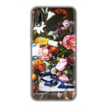 Чехол для Huawei P20 Lite, Ane-L02 - с принтом Найк (AlphaPrint) (Стиль Найк)