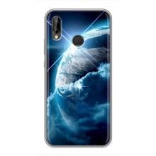 Космические Чехлы для Хуавей П20 Лайт (VPrint) (Земля с космоса)