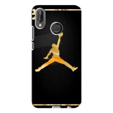 Силиконовый Чехол Nike Air Jordan на Хуавей П20 Лайт – Джордан 23