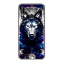Защитные чехлы для Хуавей П20 Лайт (AlphaPrint) (ХИТ продаж) ВОЛК (Волк)
