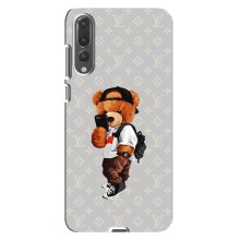 Брендновые Чехлы для Huawei P20 Pro, CLT-L04 - (PREMIUMPrint) (Мишка Луи)