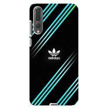 Чехлы Адидас для Huawei P20 Pro, CLT-L04 (AlphaPrint) (Адидас с полосами)