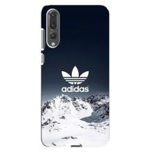 Чехлы Адидас для Huawei P20 Pro, CLT-L04 (AlphaPrint) (Адидас в горах)