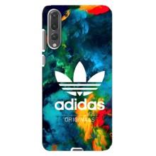 Чехлы Адидас для Huawei P20 Pro, CLT-L04 (AlphaPrint) (Яркий Адидас)