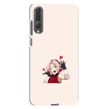 Чехлы Персонажи Аниме Наруто для Huawei P20 Pro, CLT-L04 (AlphaPrint)