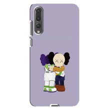 Чехлы для Huawei P20 Pro, CLT-L04 - Bearbrick Louis Vuitton (PREMIUMPrint) (Дружба Беарбрик)