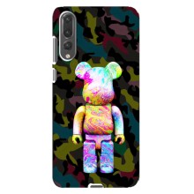 Чехлы для Huawei P20 Pro, CLT-L04 - Bearbrick Louis Vuitton (PREMIUMPrint) (Яркий Bearbrick)