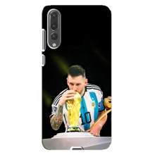 Чехлы для Huawei P20 Pro, CLT-L04 (Leo чемпион) (AlphaPrint) (Кубок Месси)