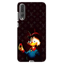 Чехлы для Huawei P20 Pro, CLT-L04 - Скрудж МакДак Louis Vuitton (PREMIUMPrint) (Скрудж с бриллиантом)