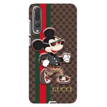 Чехлы ГУЧЧИ для Хуавей П20 Про (AlphaPrint) (Маус Гуччи)