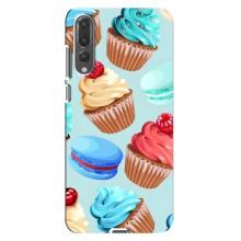 Чехлы с Фруктами для Huawei P20 Pro, CLT-L04 (VPrint) (Кексики)