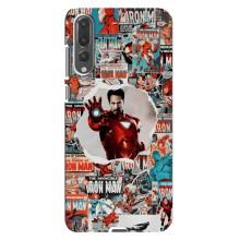 Чехлы с героями Марвел Huawei P20 Pro, CLT-L04 (VPrint)