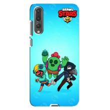 Чехлы Brawl Stars для Huawei P20 Pro, CLT-L04 (AlphaPrint)