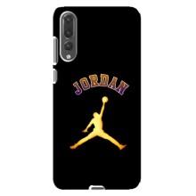 Чехлы для Huawei P20 Pro, CLT-L04 - с картинкой JORDAN (AlphaPrint) (Jordan Gold)