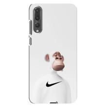 Чехлы с Обезьянами NFT для Huawei P20 Pro, CLT-L04 (AlphaPrint) (обезьяна NFT Nike)