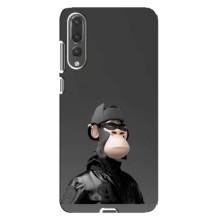 Чехлы с Обезьянами NFT для Huawei P20 Pro, CLT-L04 (AlphaPrint) (стильная обезьяна NFT)