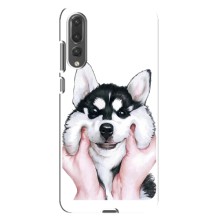 Чохли з собаками для Huawei P20 Pro, CLT-L04 (VPrint) (Радісний Хаскі)