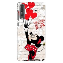 Чехол Disney Mouse Huawei P20 Pro, CLT-L04 (PREMIUMPrint) (Heart Minni)