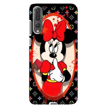 Чехол Disney Mouse Huawei P20 Pro, CLT-L04 (PREMIUMPrint) (Минни Маус ЛВ)