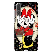 Чехол Disney Mouse Huawei P20 Pro, CLT-L04 (PREMIUMPrint) (Минни peace)