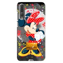 Чехол Disney Mouse Huawei P20 Pro, CLT-L04 (PREMIUMPrint) (Minni с бантиком)