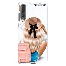 Чехол с печатью для Huawei P20 Pro, CLT-L04 - (Мода) (AlphaPrint) (Путешествие)