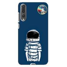 Чехол NASA для Huawei P20 Pro, CLT-L04 (AlphaPrint) (Мальчик в шлеме)