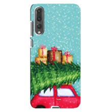 Чехол Новогодняя Елка на Huawei P20 Pro, CLT-L04 (Новогодние подарки)