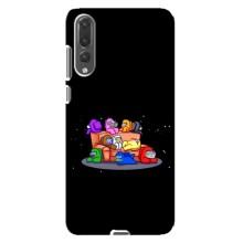 Чехол Амонг Ас для Huawei P20 Pro, CLT-L04 (AlphaPrint) (Амонг-ас)