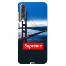 Чехол для Huawei P20 Pro, CLT-L04 с картинкой Supreme (AlphaPrint)