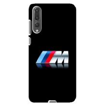 Чехол для Хуавей П20 Про - с принтом БМВ (AlphaPrint) (AMG)