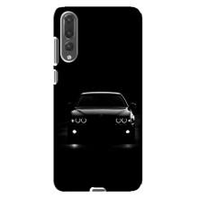 Чехол для Хуавей П20 Про - с принтом БМВ (AlphaPrint) (Машина BMW)