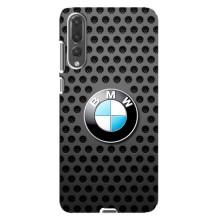 Чехол для Хуавей П20 Про - с принтом БМВ (AlphaPrint) (Знак БМВ)