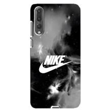Чехол для Huawei P20 Pro, CLT-L04 - с принтом Найк (AlphaPrint) (Лого Найк)
